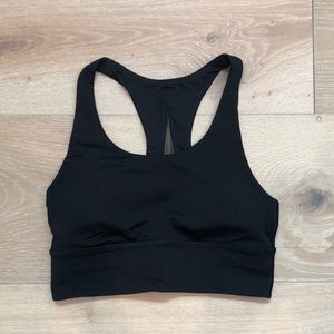Lululemon Invigorate Bra Long Line Black Size 6